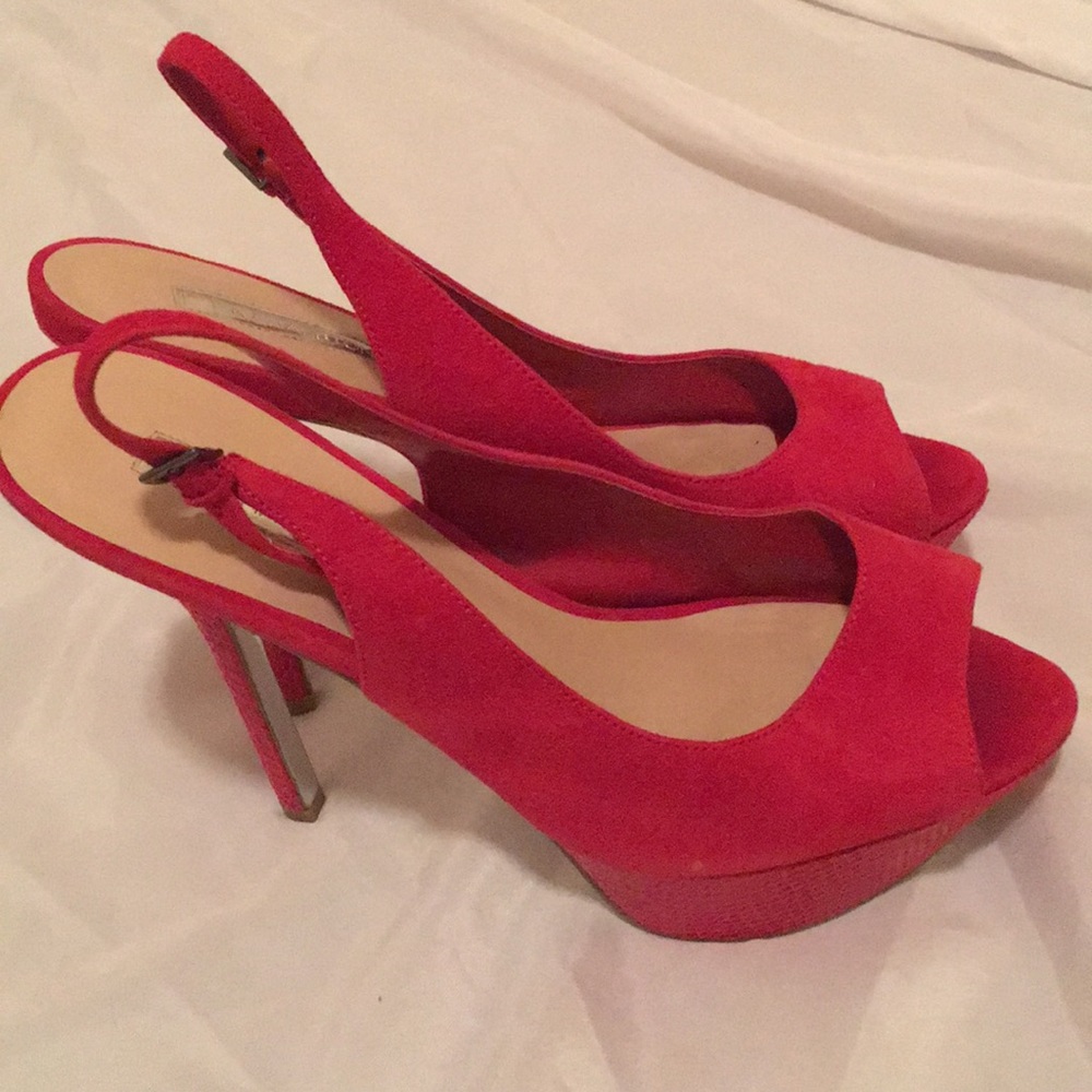 H by Halston Red Heels